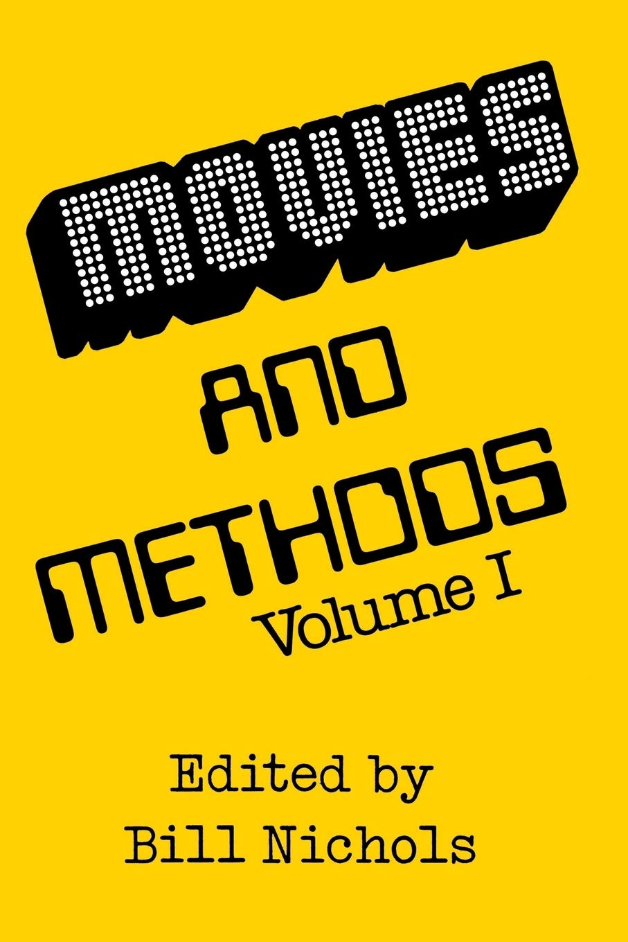 Movies and Methods, Volume 1 (Movies & Methods),New