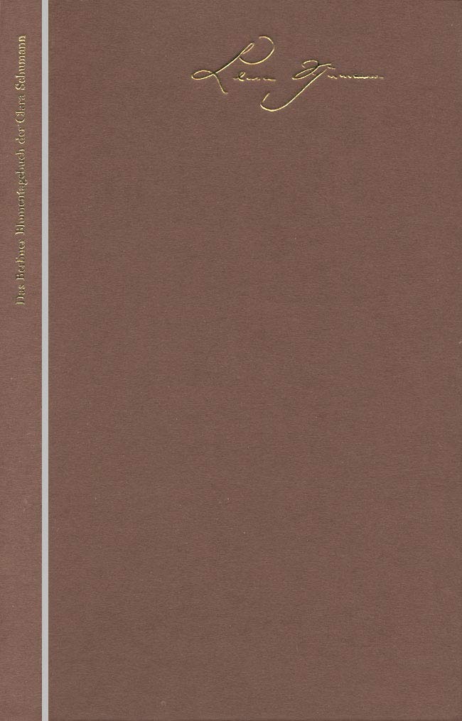 Das Berliner Blumentagebuch der Clara Schumann, 18571859 (German Edition),New