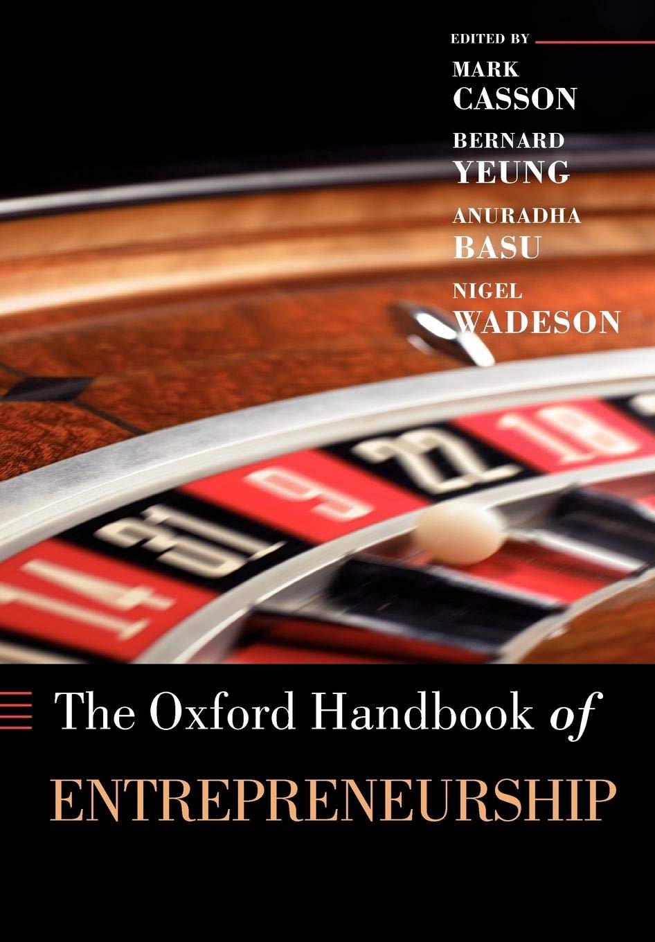 The Oxford Handbook Of Entrepreneurship (Oxford Handbooks),Used