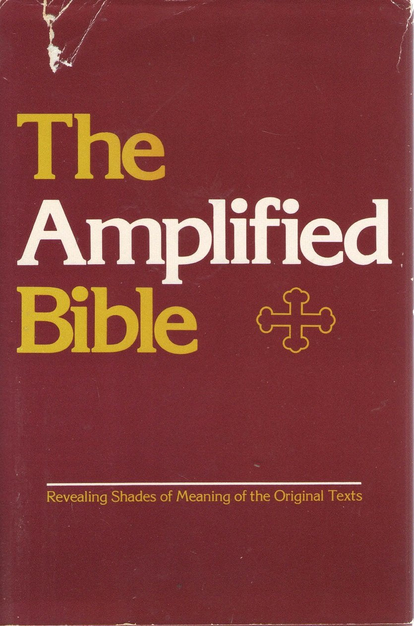 The Amplified Bible,Used