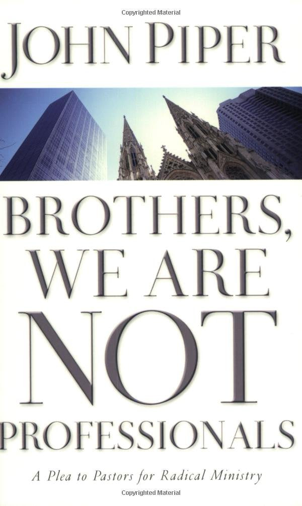 Brothers, We Are Not Professionals: A Plea To Pastors For Radical Ministry,New