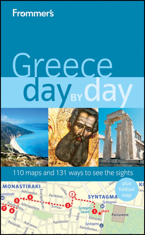 Frommer'S Greece Day By Day (Frommer'S Day By Day  Full Size),New