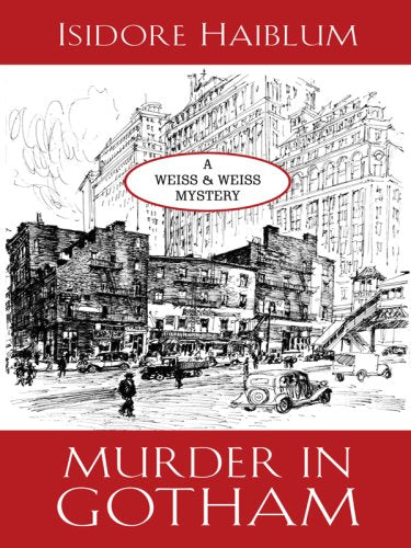 Murder in Gotham (Thorndike Press Large Print Mystery Series)