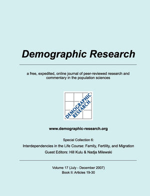 Demographic Research, Volume 17: Book II (German Edition),Used