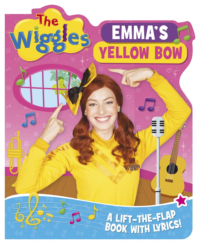 The Wiggles LifttheFlap Book with Lyrics: Emma's Yellow Bow,Used