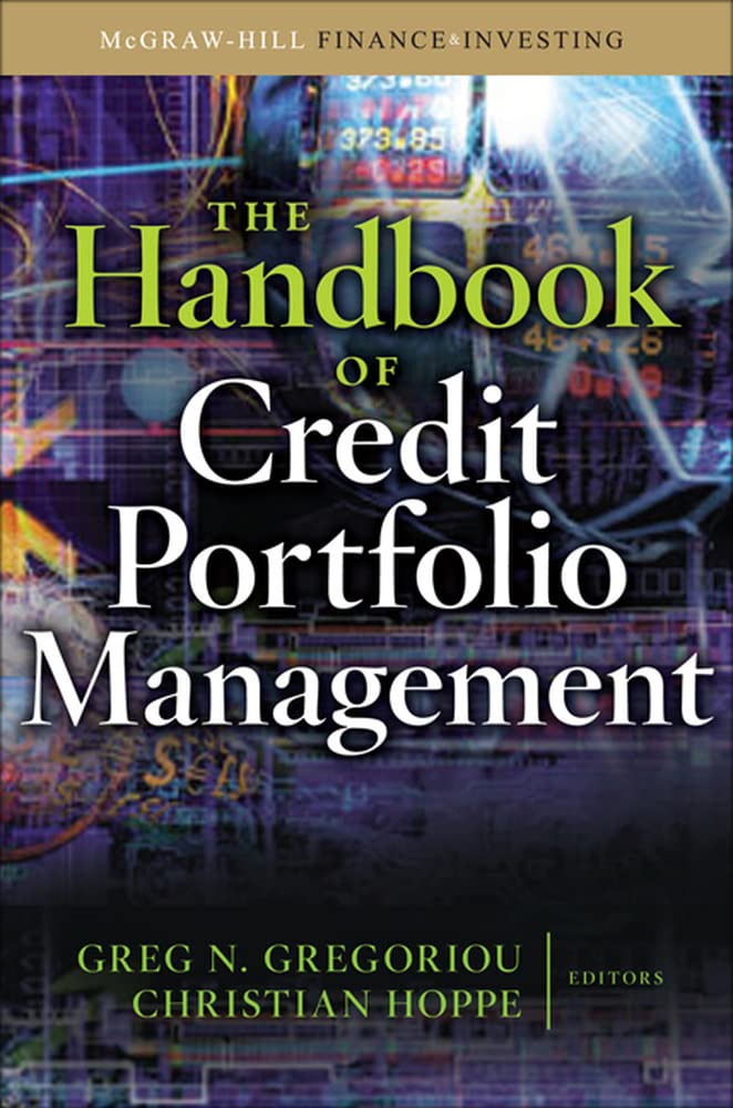 The Handbook of Credit Portfolio Management,Used