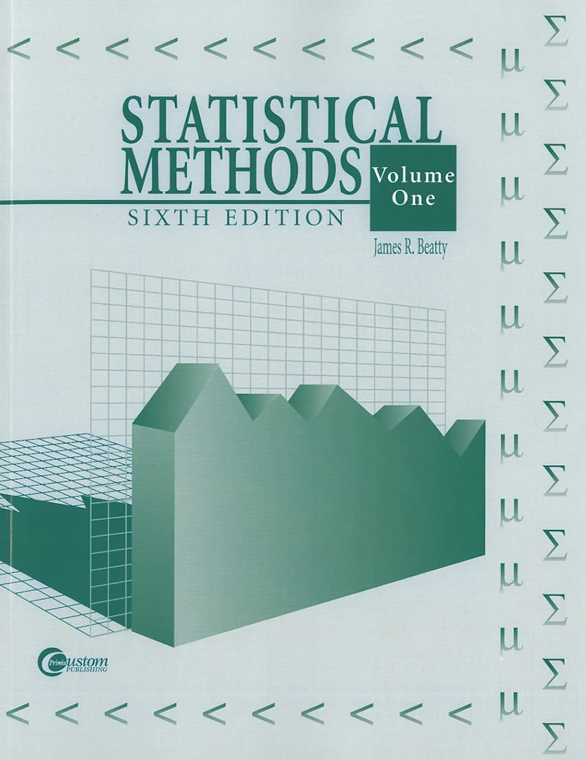 Statistical Methods, Volume 1,Used