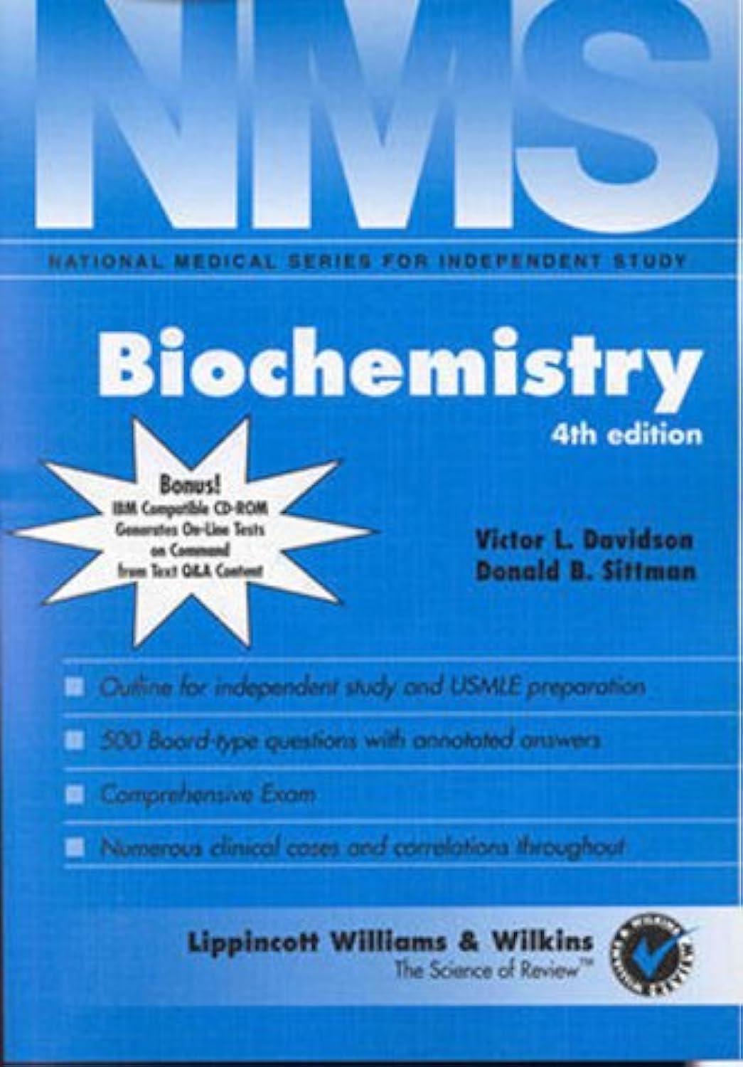 Biochemistry (Book With Cdrom)