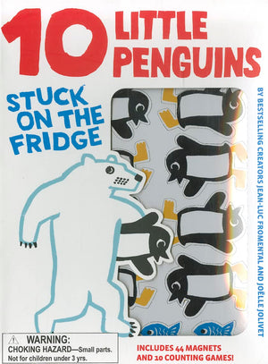 10 Little Penguins Stuck on the Fridge,New