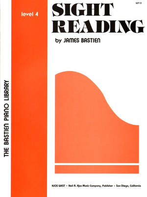 Wp19  Bastien Piano Library  Sight Reading Level 4-used