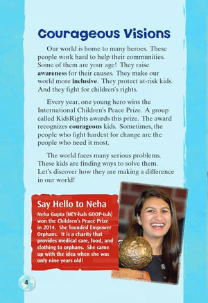 You Can Too! Change the World (TIME FOR KIDS: Informational Text),Used