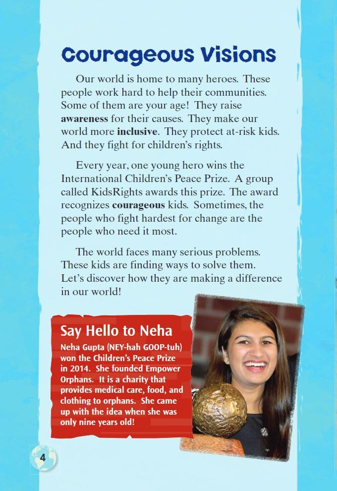 You Can Too! Change the World (TIME FOR KIDS: Informational Text),Used