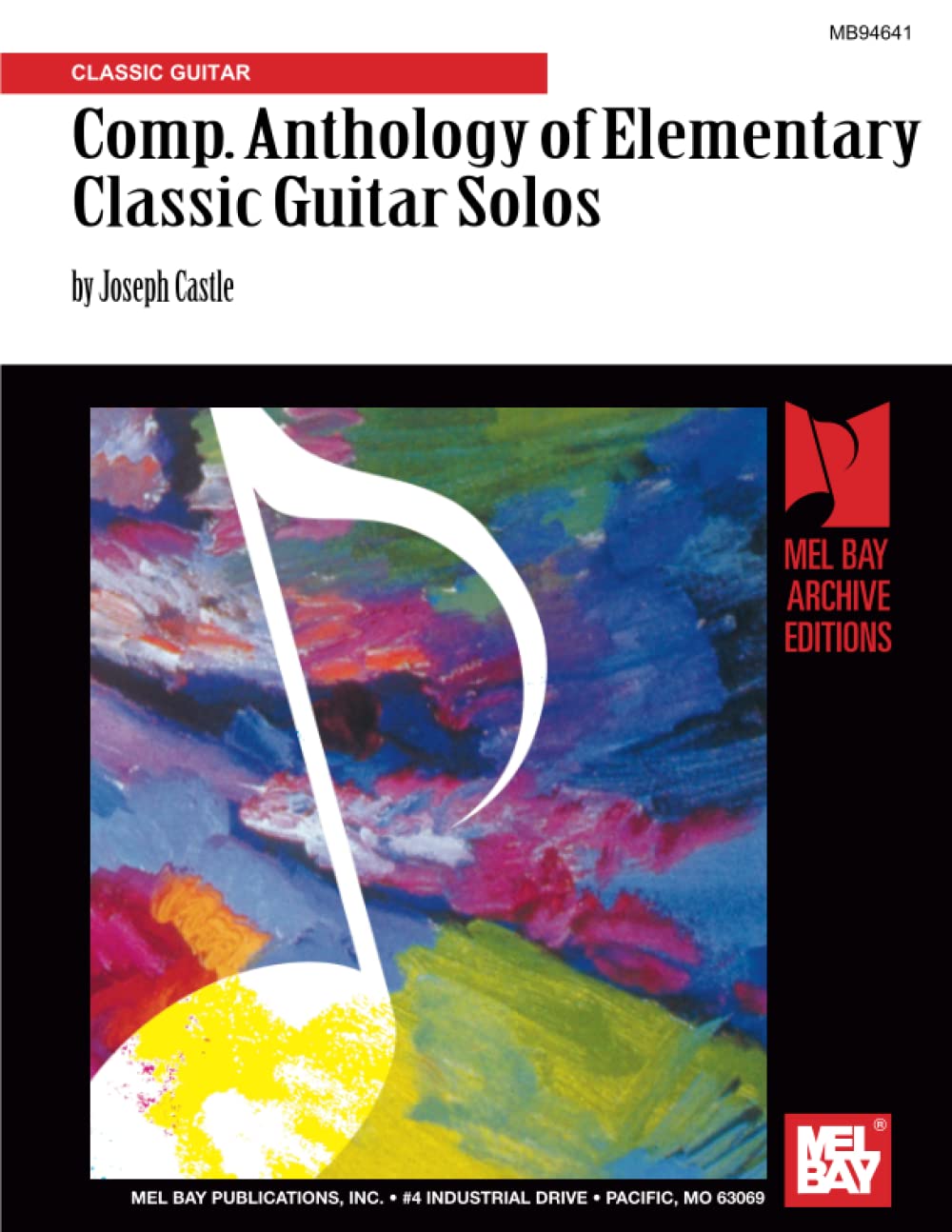 Complete Anthology of Elementary Classic Guitar Solos,Used
