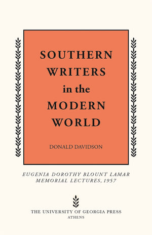 Southern Writers in the Modern World (Mercer University Lamar Memorial Lectures Ser.),Used