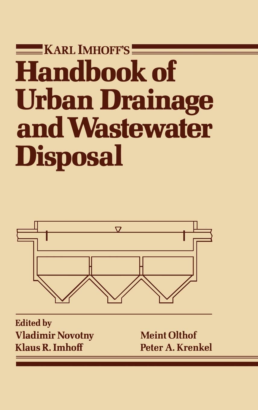 Karl Imhoffs Handbook of Urban Drainage and Wastewater Disposal
