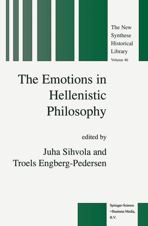 The Emotions in Hellenistic Philosophy (The New Synthese Historical Library, 46),Used