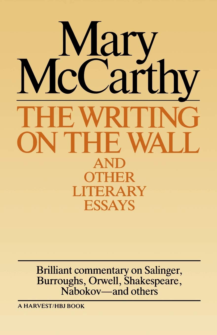 Writing On The Wall & Other Lit Essays,Used