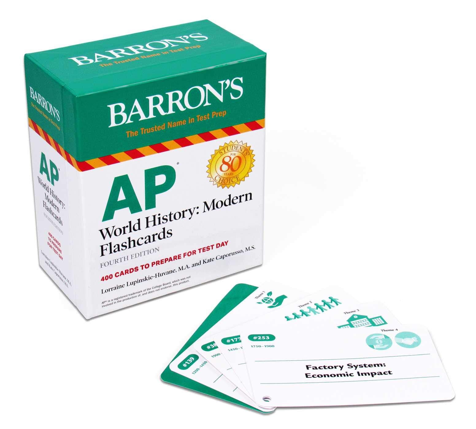 AP World History: Modern Flashcards (Barrons AP)