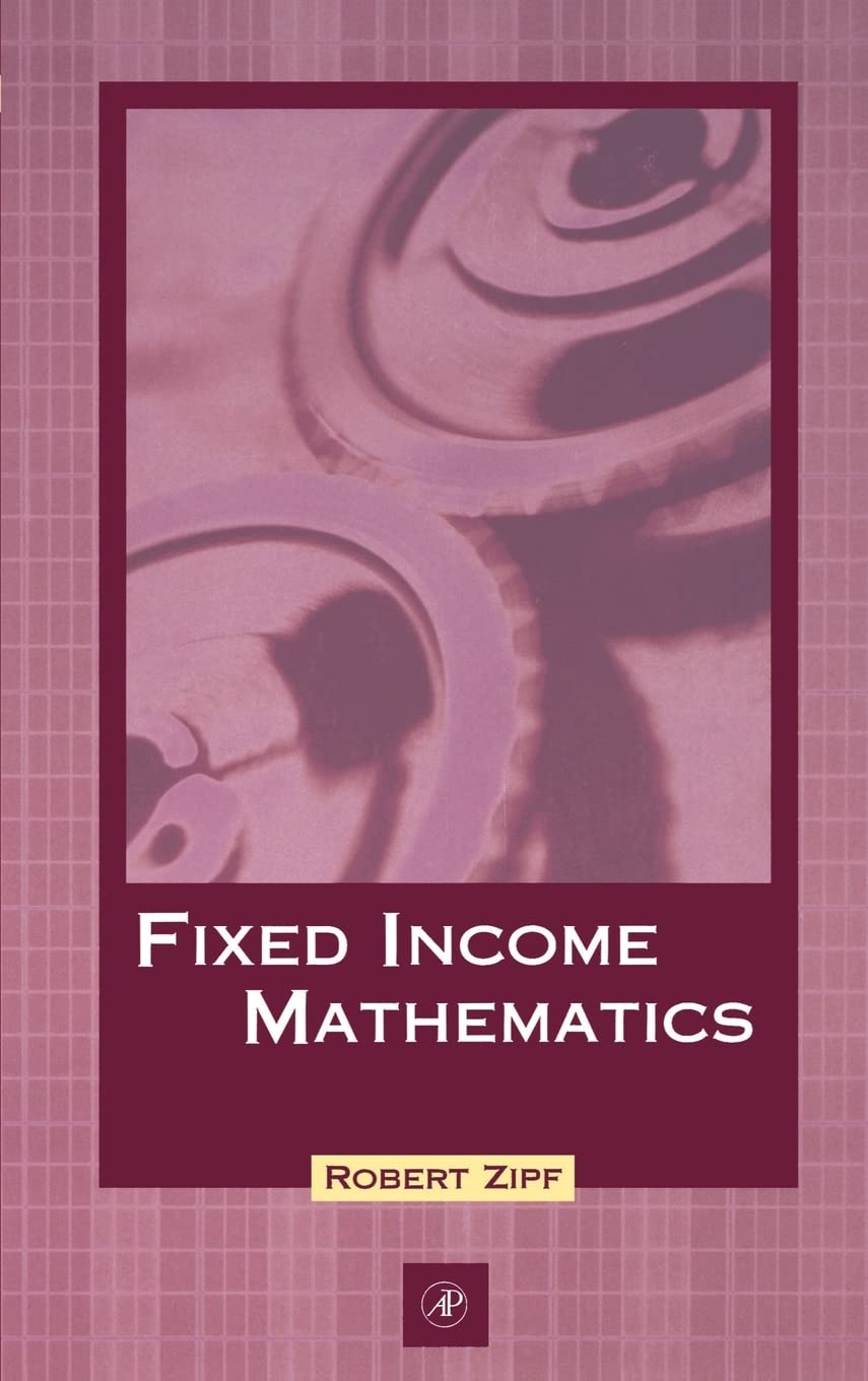 Fixed Income Mathematics,Used