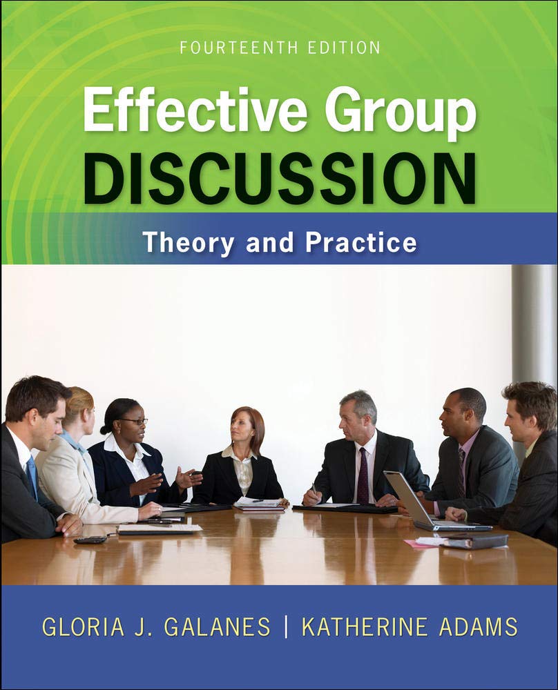 Effective Group Discussion: Theory And Practice,Used