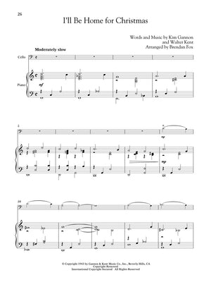 Christmas Songs for Classical Players  Cello and Piano Book/Online Audio,Used