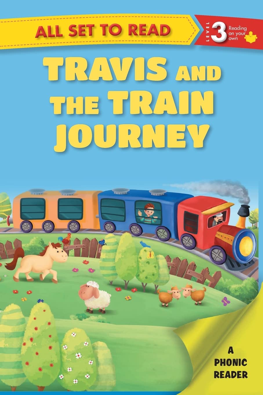 All Set To Read- A Phonic Reader- Travis And The Train Journey- Readers For Kids