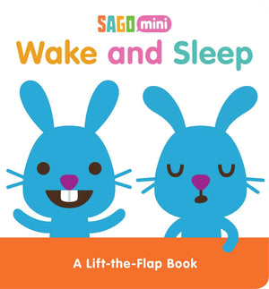 Wake and Sleep: A Lift-the-Flap Book (Sago Mini)-Used