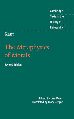 Kant: The Metaphysics of Morals (Cambridge Texts in the History of Philosophy),Used