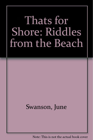 That's for Shore: Riddles from the Shore,Used