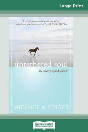 The Untethered Soul: The Journey Beyond Yourself (16pt Large Print Edition),Used
