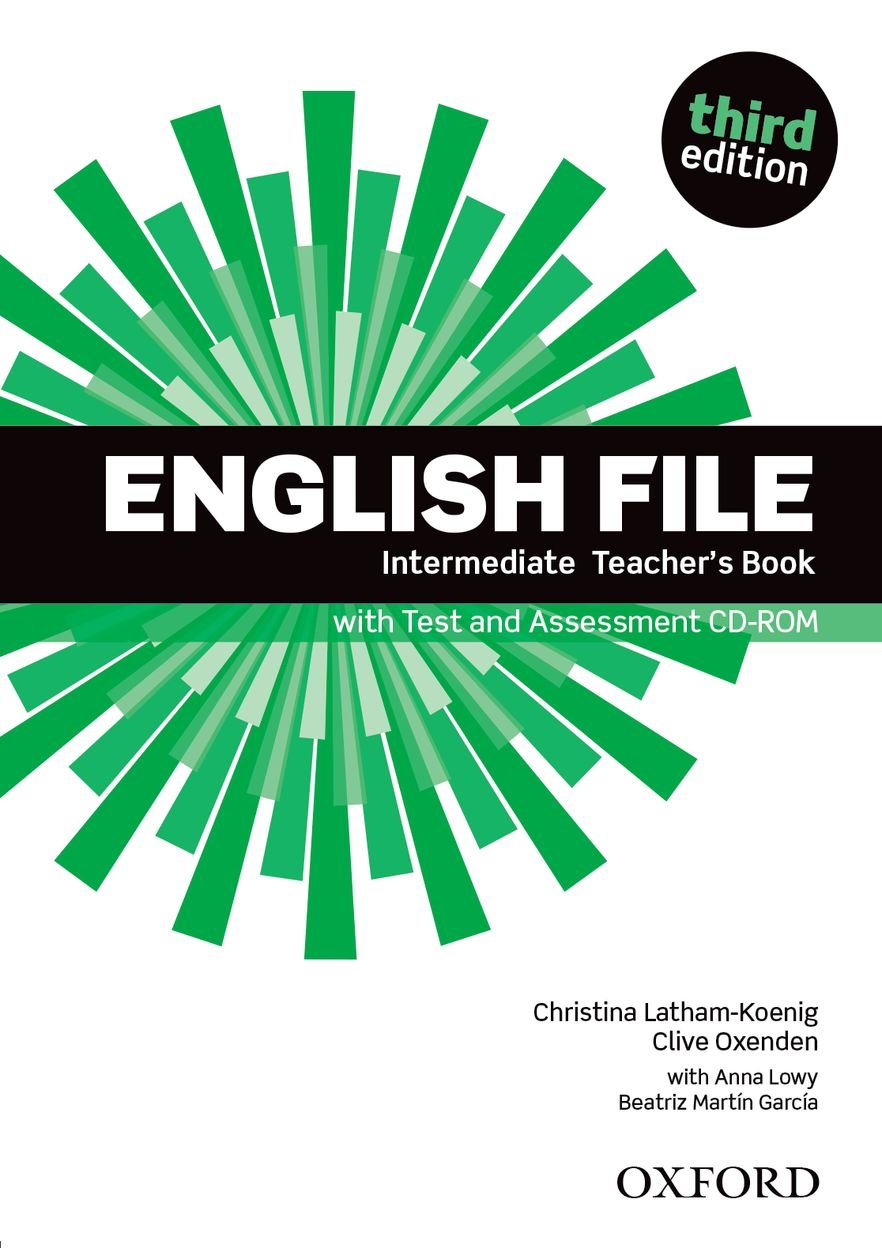 English File 3rd Edition Intermediate. Teacher's Book &test CD Pack,Used