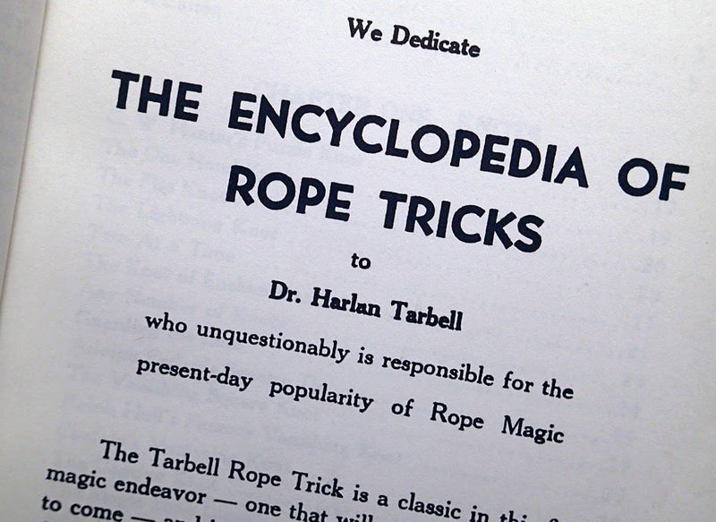 Abbott's Encyclopedia of Rope Tricks for Magicians,New