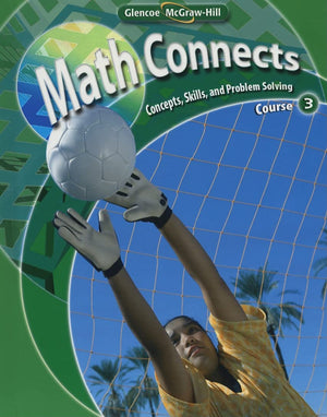 Math Connects: Course 3: Concepts, Skills, and Problems Solving,Used