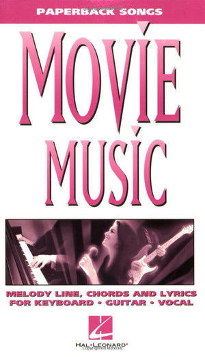 Movie Music  Paperback Songs Series,Used