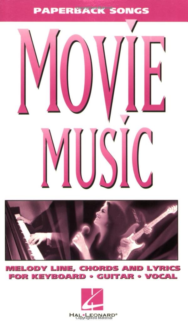 Movie Music  Paperback Songs Series,Used