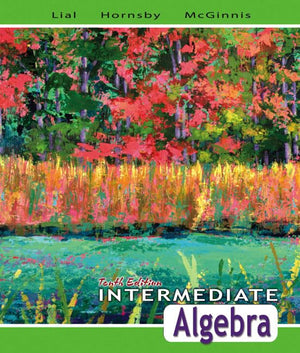 Intermediate Algebra, 10Th Edition,New