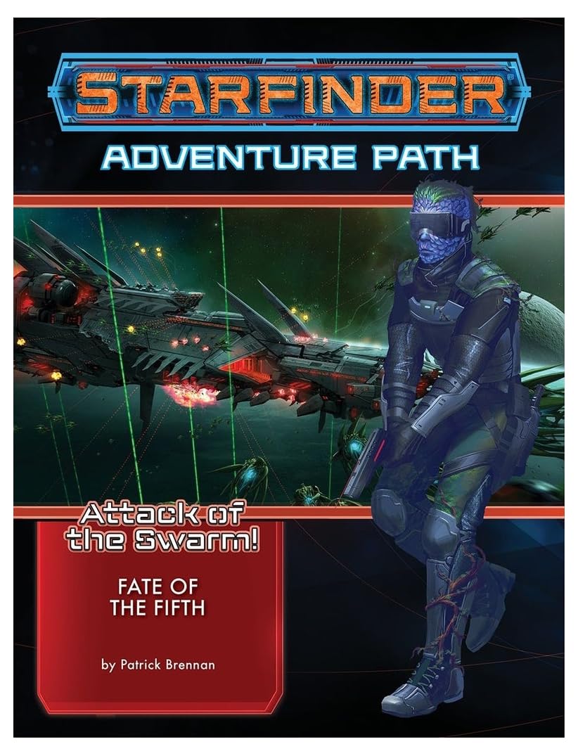 Starfinder Adventure Path: Fate of the Fifth (Attack of the Swarm! 1 of 6) (Starfinder: Attack of the Swarm!, 19),Used