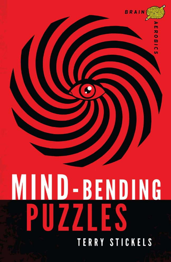 Brain Aerobics MindBending Puzzles,Used