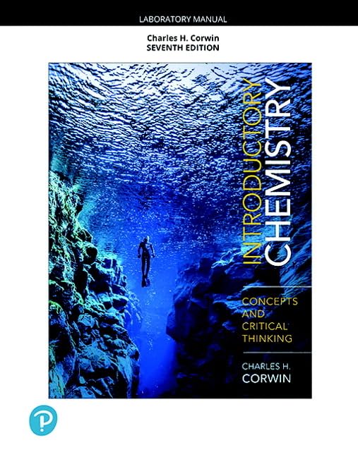 Laboratory Manual for Introductory Chemistry: Concepts and Critical Thinking (What's New in Chemistry),Used