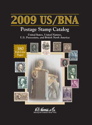 2009 Us / Bna Postage Stamp Catalog: United States United Nations Canada & Provinces