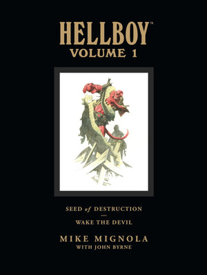 Hellboy Library Edition, Volume 1: Seed Of Destruction And Wake The Devil