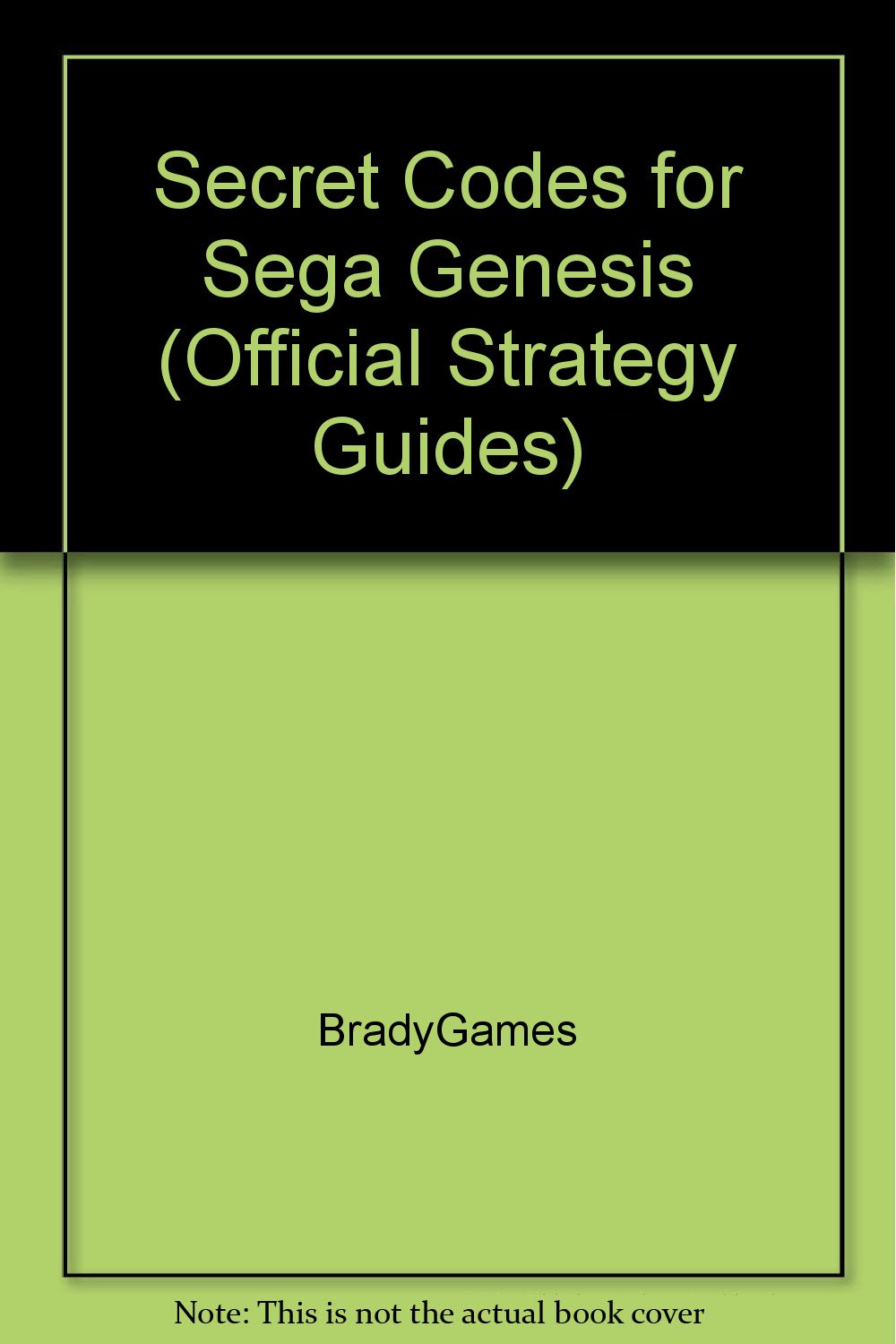 Secret Codes for Sega Genesis,Used