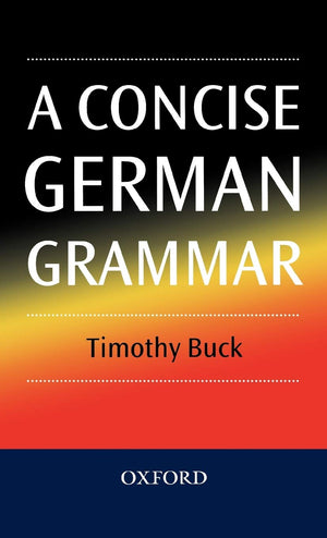A Concise German Grammar (English and German Edition),Used