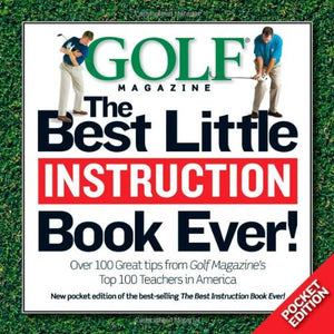 GOLF The Best Little Instruction Book Ever!: Pocket Edition,New