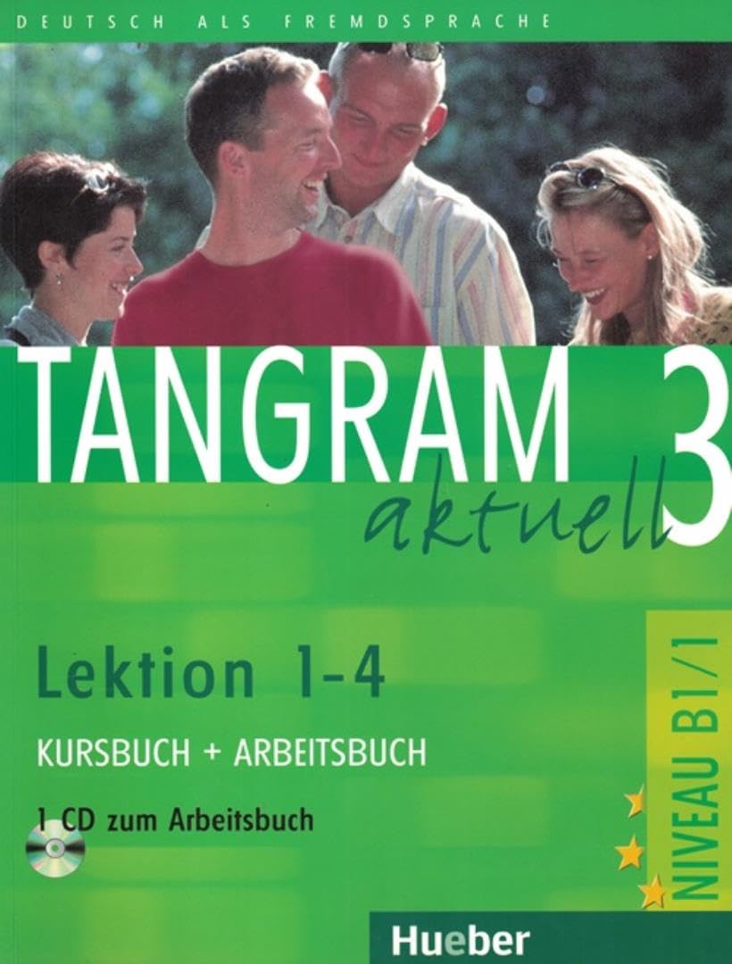 Tangram aktuell: Kurs und Arbeitsbuch 3  Lektion 14 mit CD zum Arbeitsbuch,Used