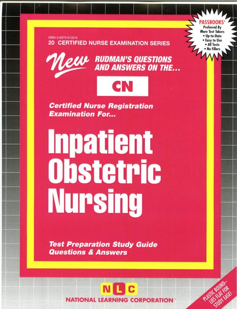Inpatient Obstetric Nursing (Certified Nurse Examination Series) (Passbooks) (Certified Nurse Examination Series (Cn)),Used
