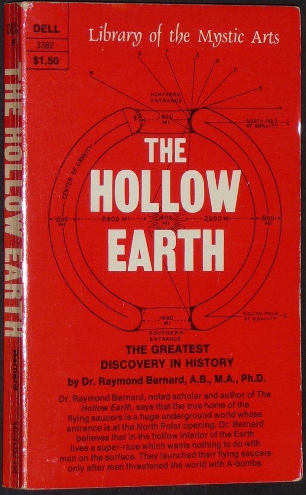 The Hollow Earth: The Greatest Geographical Discovery in History,Used