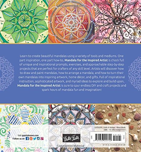 Mandala for the Inspired Artist: Working with paint, paper, and texture to create expressive mandala art,New