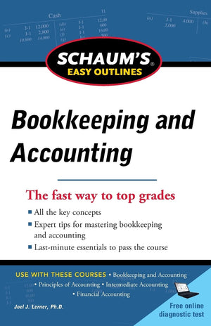 Schaum's Easy Outline of Bookkeeping and Accounting, Revised Edition (Schaum's Easy Outlines),Used
