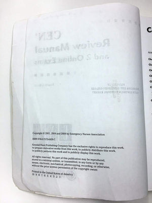 CEN Review Manual (ENA, CEN Review Manual),New